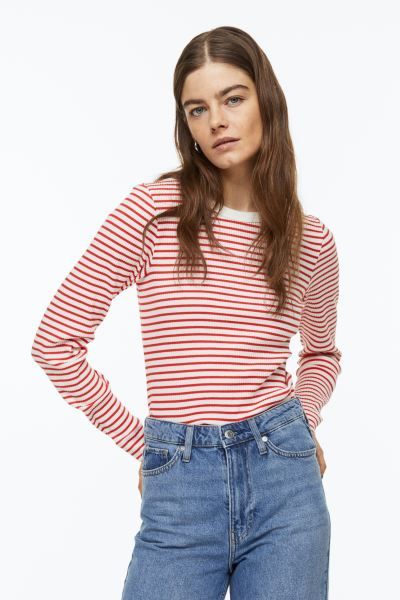 Ribbed Top | H&M (US)