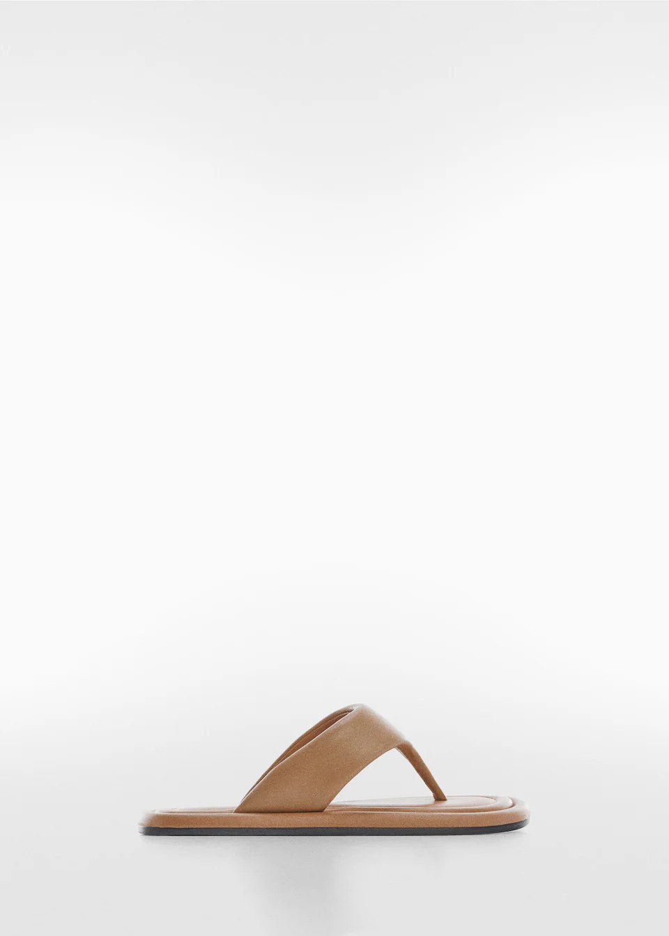 Leather sandals with straps | MANGO (US)