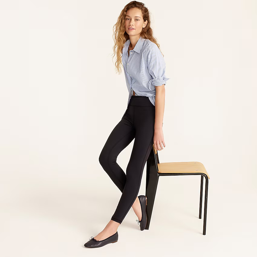 High-rise 7/8 leggings in Signature flex | J. Crew US