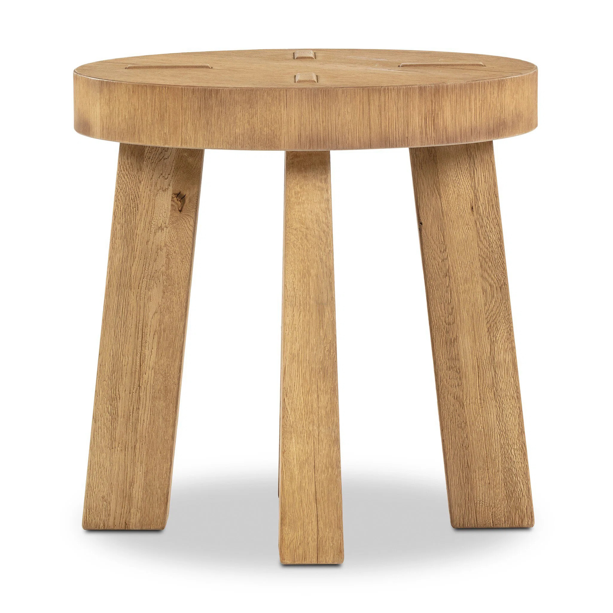 SADIRA End Table-Worn Oak | Wayfair North America