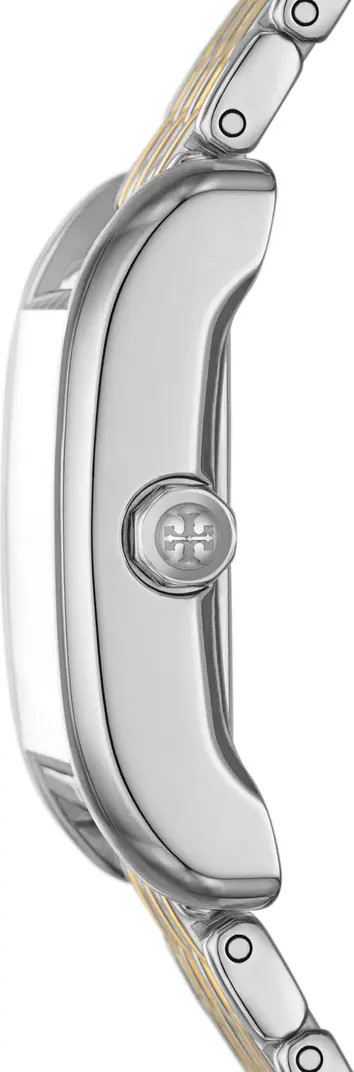 Eleanor Two-Tone Stainless Steel Bracelet Watch, 25mm x 34mm | Nordstrom