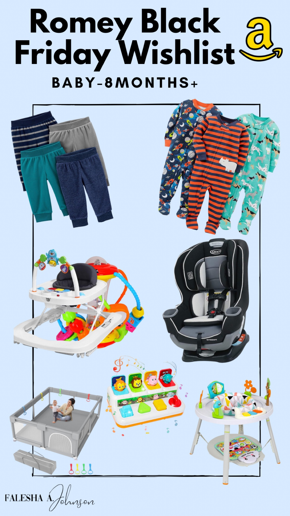 Romen is 8 months and starting to grow out of all his baby items! He is on the move crawling and sitting up. So this is my Amazon Black Friday wishlist. All the items are on sale now.

#LTKCyberWeek #LTKGiftGuide #LTKbaby