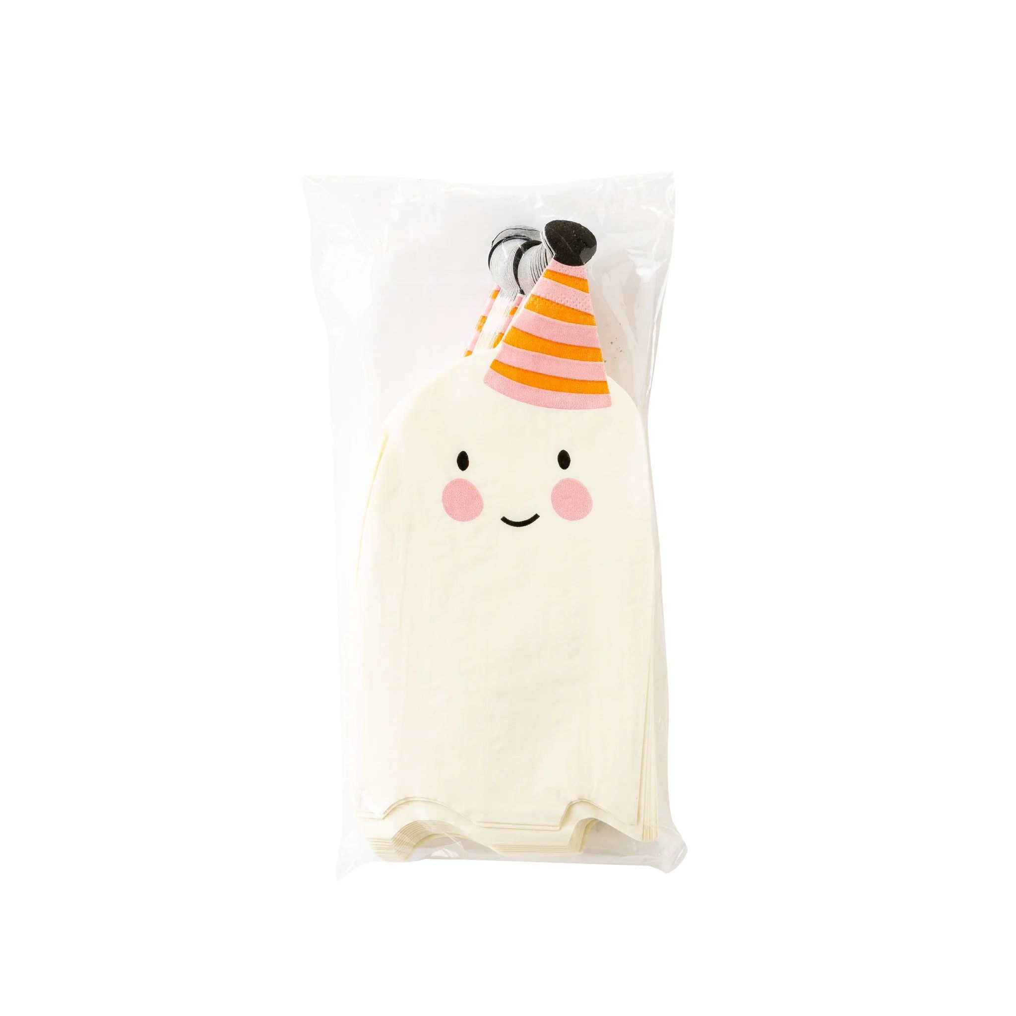 Party Ghost Shaped Paper Dinner Napkin | My Mind's Eye