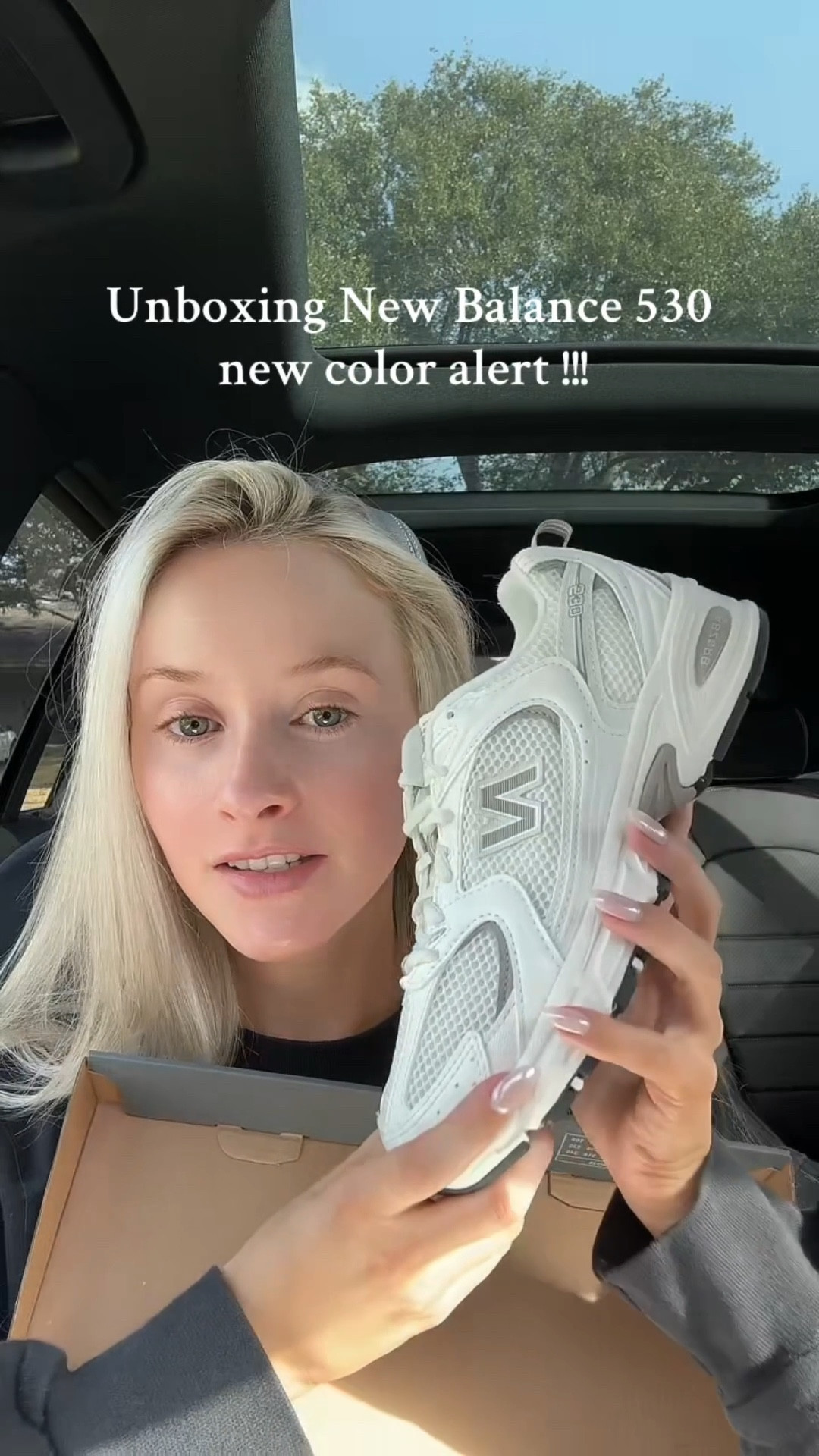 wayyy more white than cream in person which I LOVE 🤍🤍🤍  new balance 530 is my fav chunky shoe

#LTKFindsUnder100 #LTKShoeCrush #LTKActive