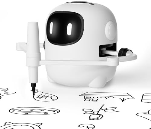Drawing Robot for Kids with 150 Cards, Voice Interactive Educational Drawing Machine, Montessori ... | Amazon (US)