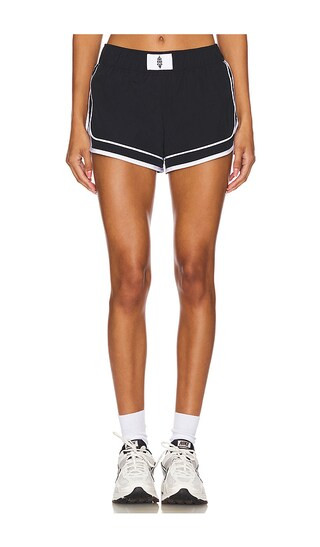 x FP Movement Varsity Blues Short in Black & White Combo | Revolve Clothing (Global)