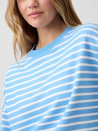 Relaxed Wedge French Terry Sweatshirt | Gap Factory