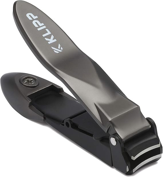 Nail Clippers for Men with Catcher - KLIPP Heavy Duty Razor-Sharp Self-Collecting Nail Cutter, Er... | Amazon (US)