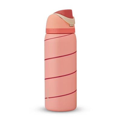 Owala Special Edition 32oz Stainless Steel FreeSip Classy Christmas Water Bottle - Pink | Target