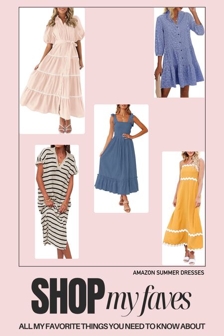 Amazon Summer Dresses!! 

#LTKSeasonal #LTKFindsUnder100 #LTKStyleTip