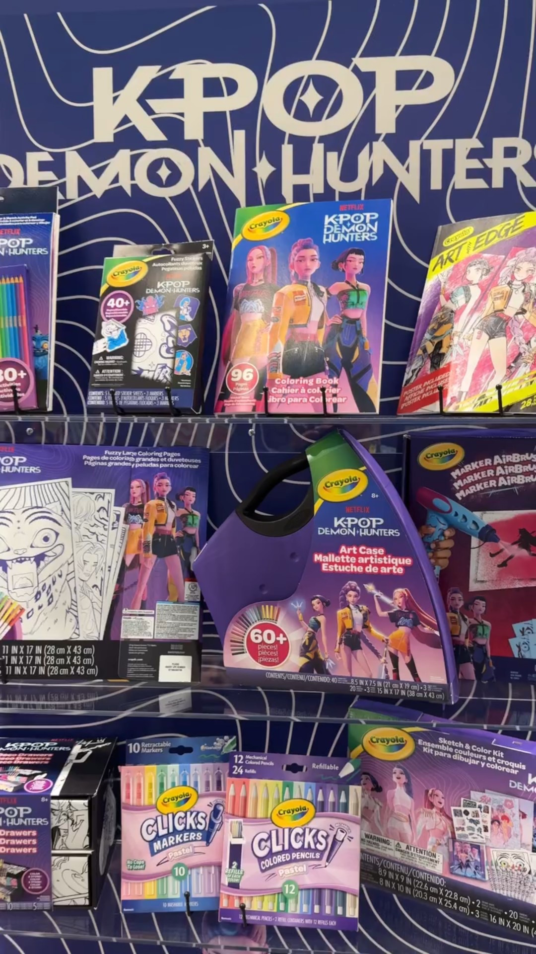 Bold. Fierce. Creative.

We stepped into the high-energy world of K-Pop Demon Hunters at Toy Fair with @crayola and Sofi was obsessed. From coloring to hands-on creative kits, this new line is all about self-expression, confidence, and screen-free fun.

Think vibrant colors, dynamic designs, and major K-Pop vibes — perfect for little artists who love to create with attitude.

Would your kid design a demon hunter or a K-Pop superstar first? Let us know below and follow SofisAdventures for more Toy Fair finds.

#toyfairlife #toyfair2026 #kpopdemonhunters