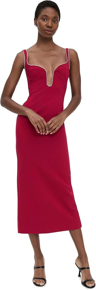 Bardot Women's Brooklyn Diamonte Midi Dress | Amazon (US)