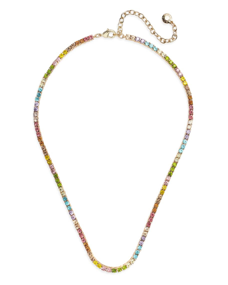 Bennett Crystal Tennis Necklace | Neiman Marcus