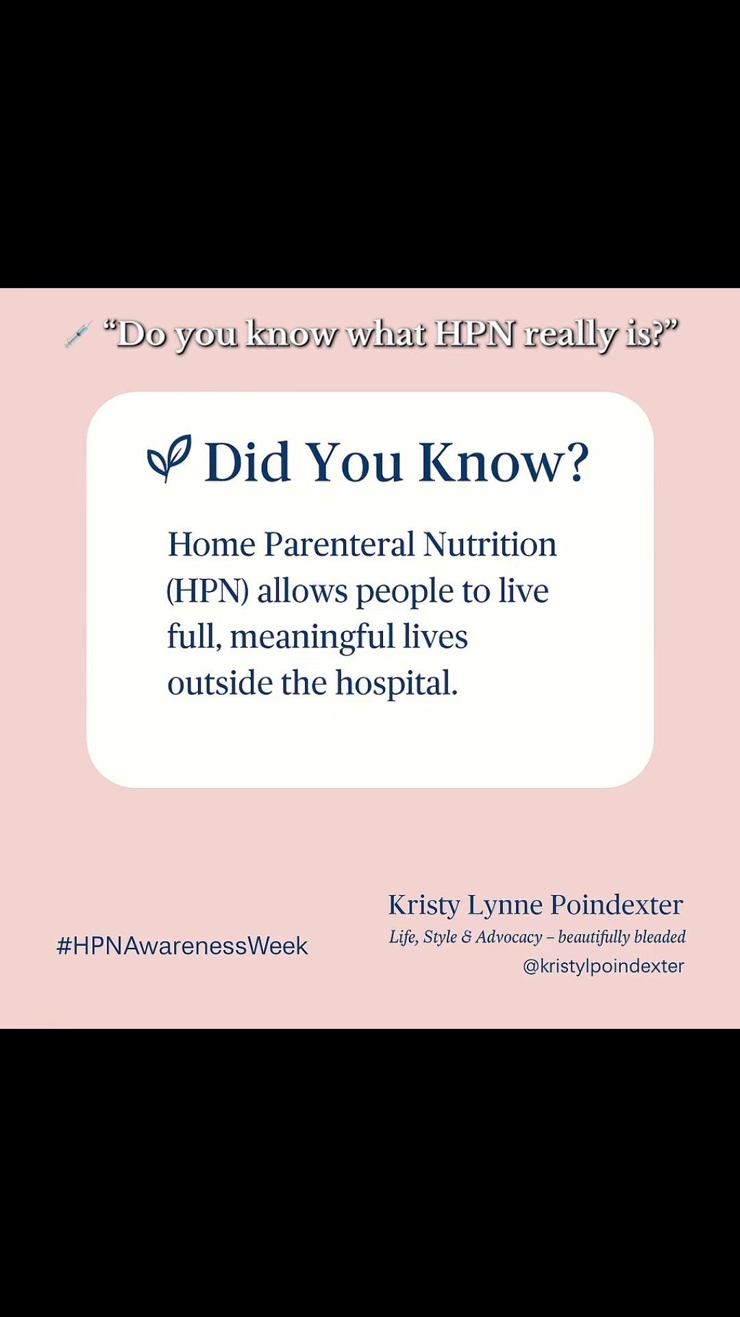 💉 It’s HPN Awareness Week 💚
Home Parenteral Nutrition (HPN) provides essential nutrients directly into the bloodstream through a central line catheter — also called a CVAD.

I’ve been on HPN for over 35 years, and this therapy has been truly life-sustaining.

Sharing my story this week to build awareness, understanding, and connection.
Life, Style & Advocacy – Beautifully Blended ✨

#HPNAwarenessWeek #HPNStrong #LTKlifestyle #LTKover40 #BeautifullyBlended

#LTKFindsUnder100 #LTKSeasonal #LTKOver40