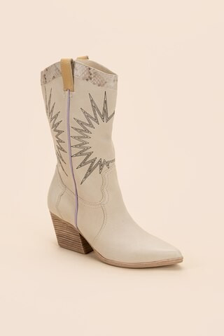 Women's Dolce Vita Lawson Western Boots in Sand by Francesca's - Size: 9.5 | Francesca's