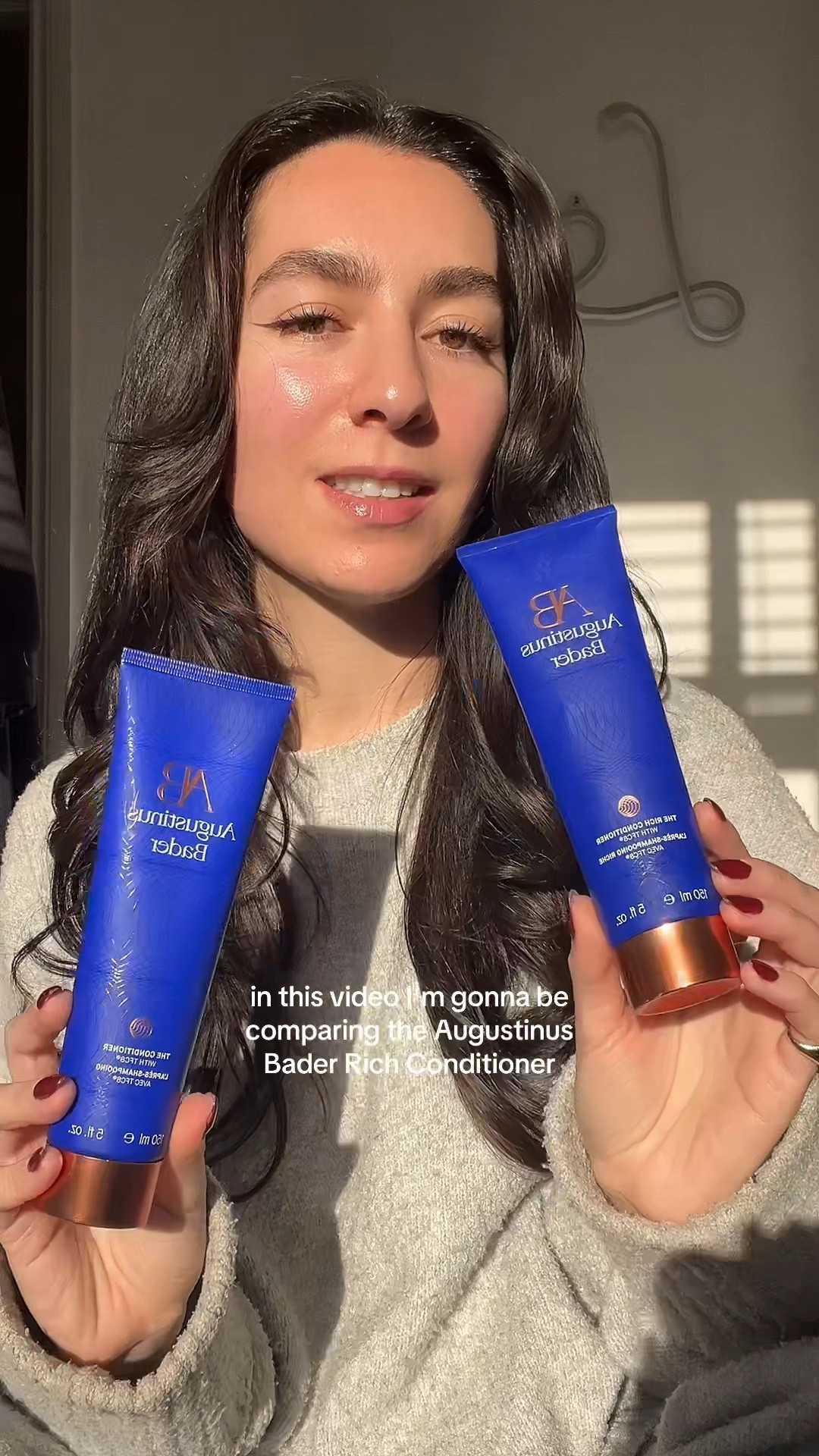 Augustinus bader conditioner vs the rich conditioner! Space nk. 