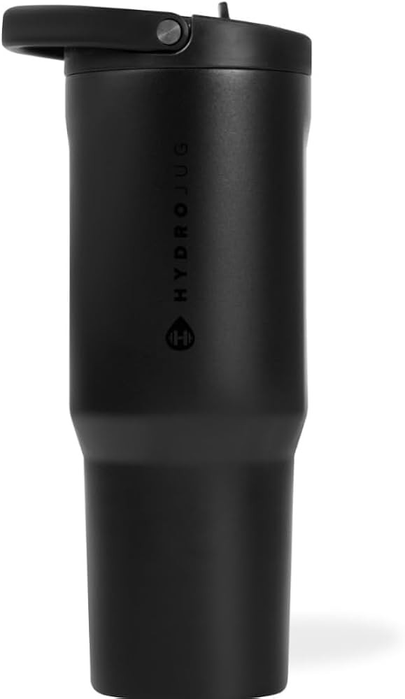 HydroJug Sport - Stainless Steel Tumbler with Straw, Vacuum Insulated, 32oz Leakproof Water Bottl... | Amazon (US)