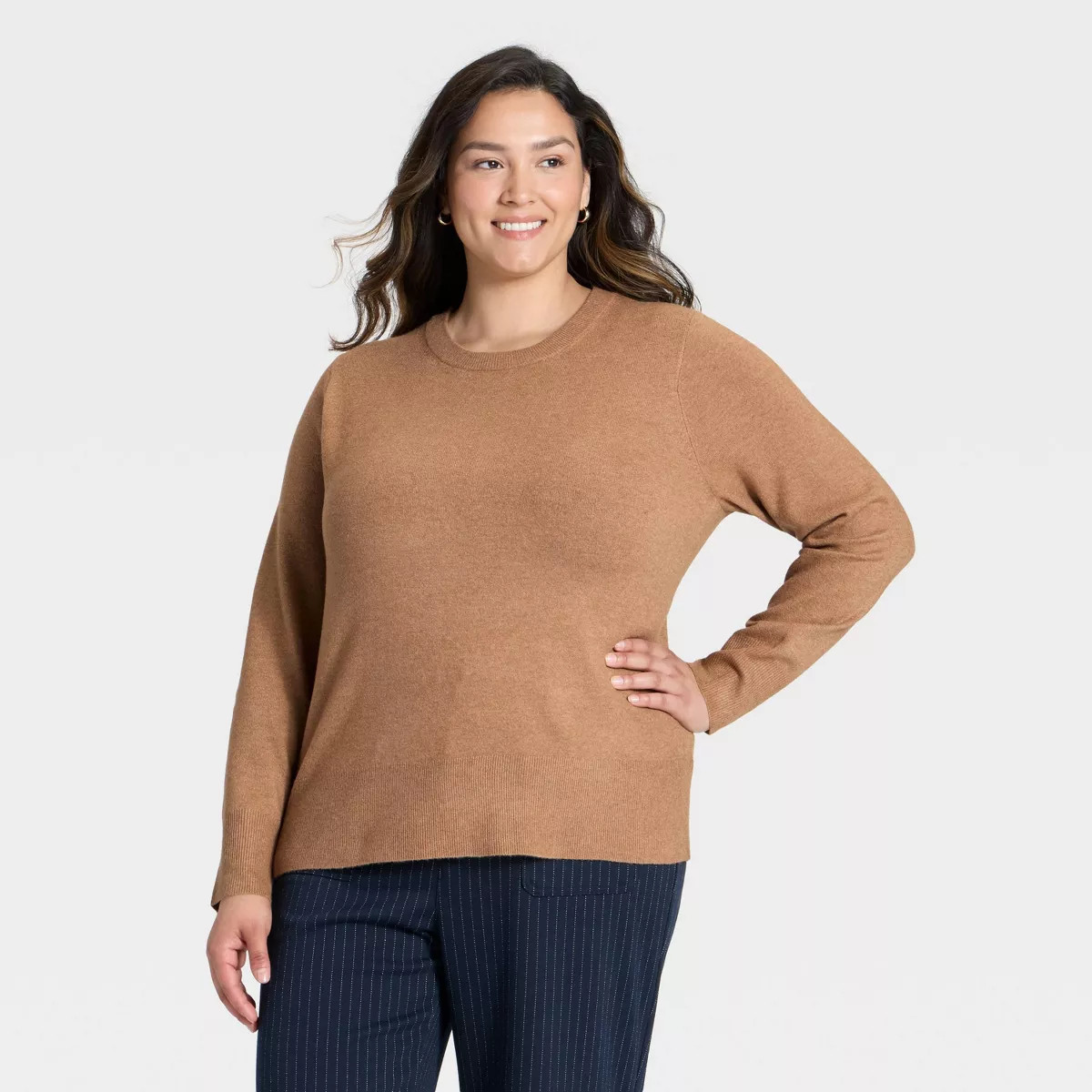 Women's Slim Fit Cozy Knit Pullover Sweater - A New Day™ | Target