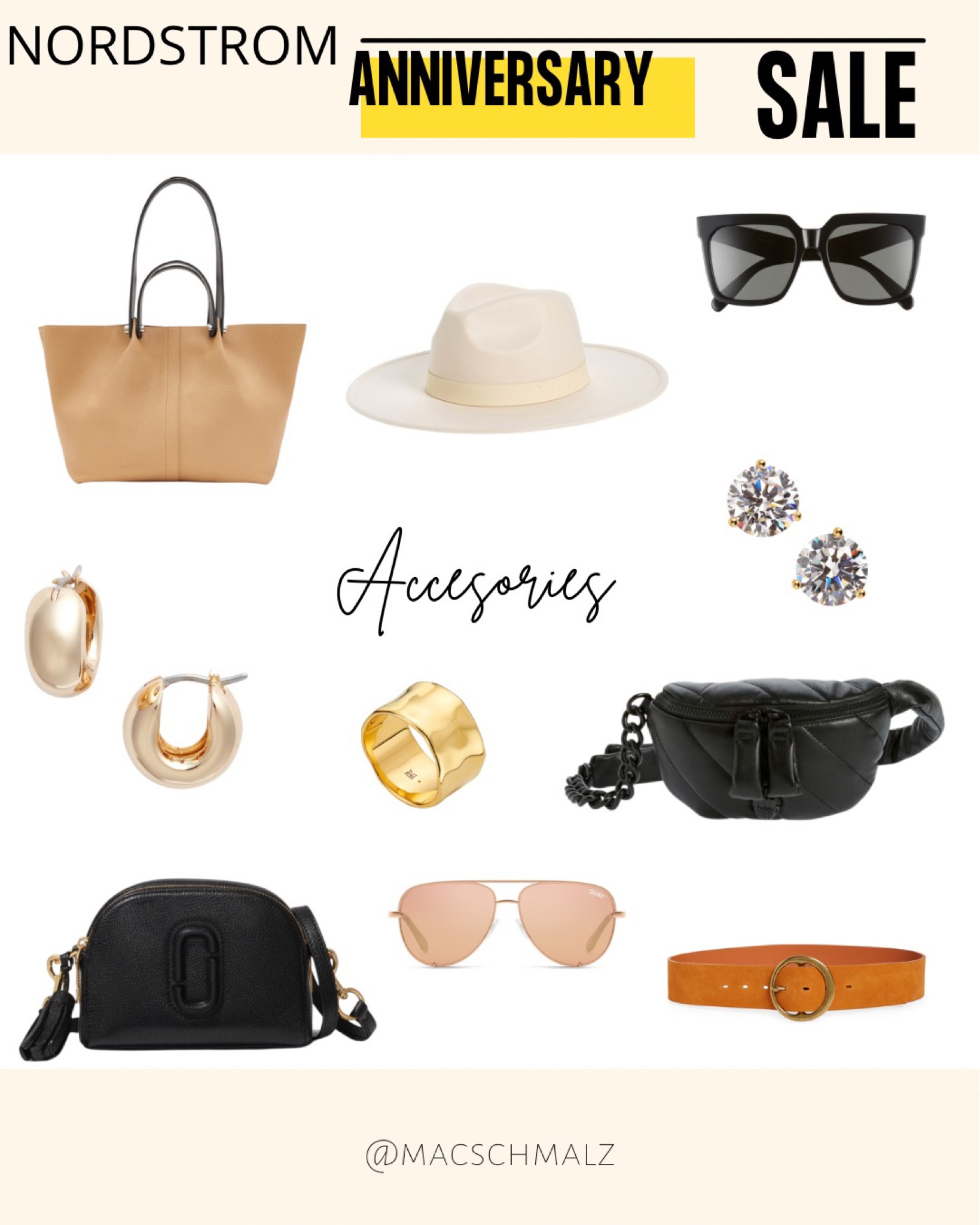 Nsale accessories, Nordstrom Anniversary Sale, Designer Bags, Designer Sunglasses, belt bag, huggie earrings, tote bag, fall hats, western hats, fall fashion picks

#LTKitbag #LTKxNSale #LTKstyletip