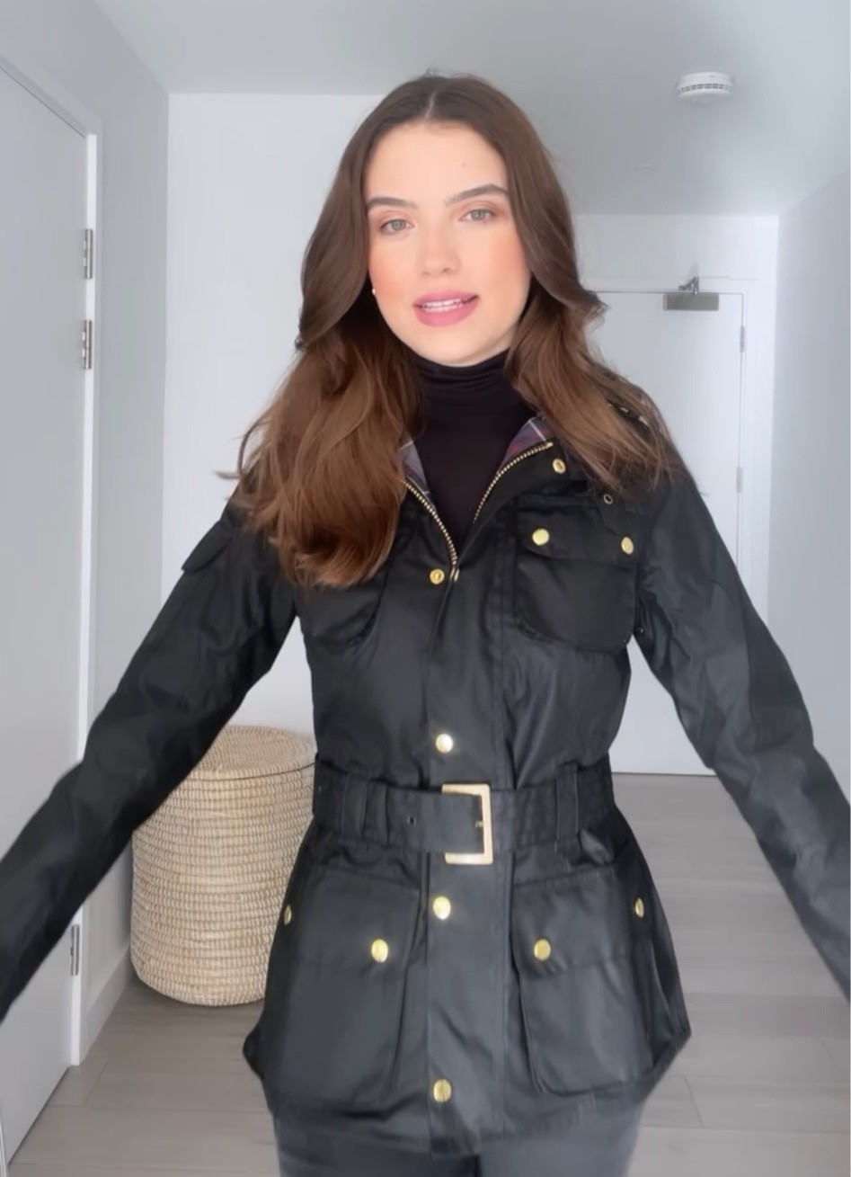 Barbour jacket as seen on my TikTok! 