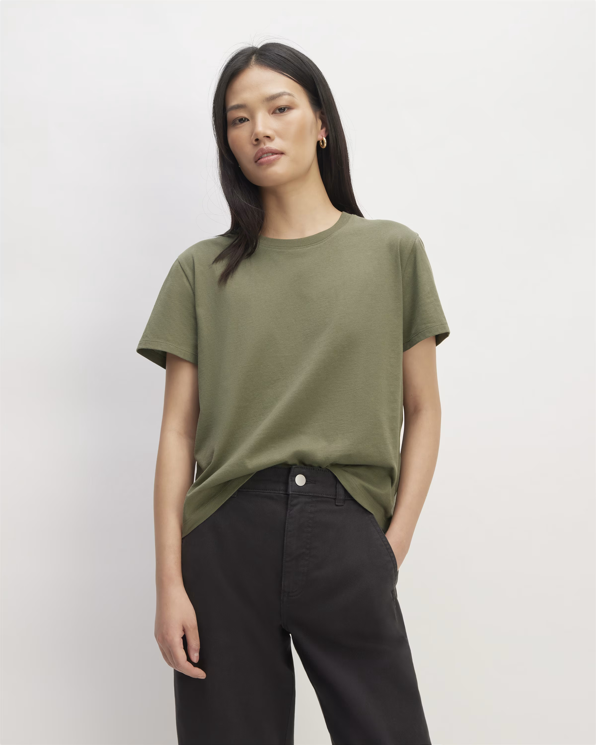 The Organic Cotton Box-Cut Tee | Everlane