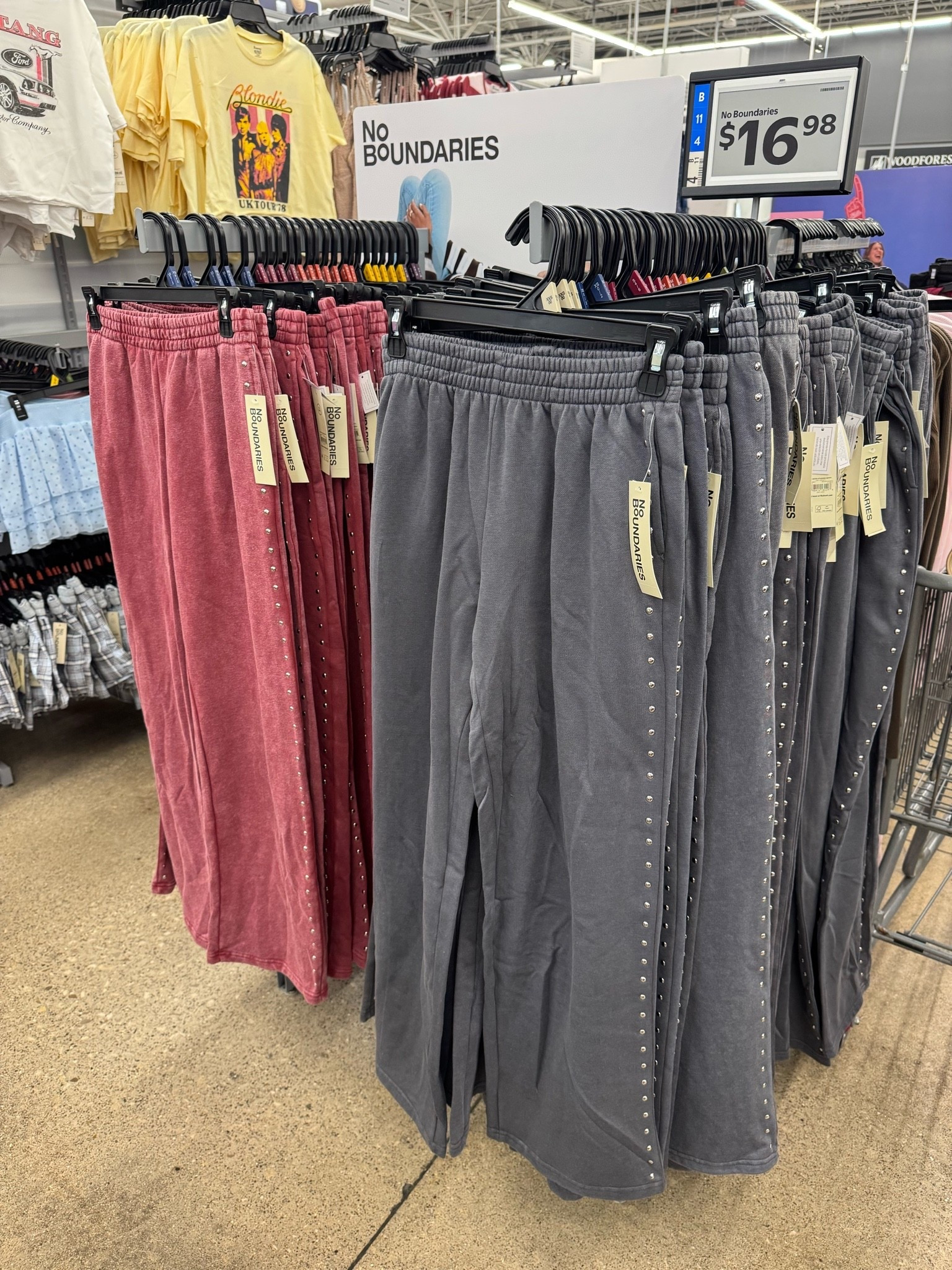 Walmart✨ No Boundaries Mineral Wash Studded Sweatpants, 31" Inseam, Women's XXS-XXL

#LTKootd #LTKSeasonal #LTKTravel