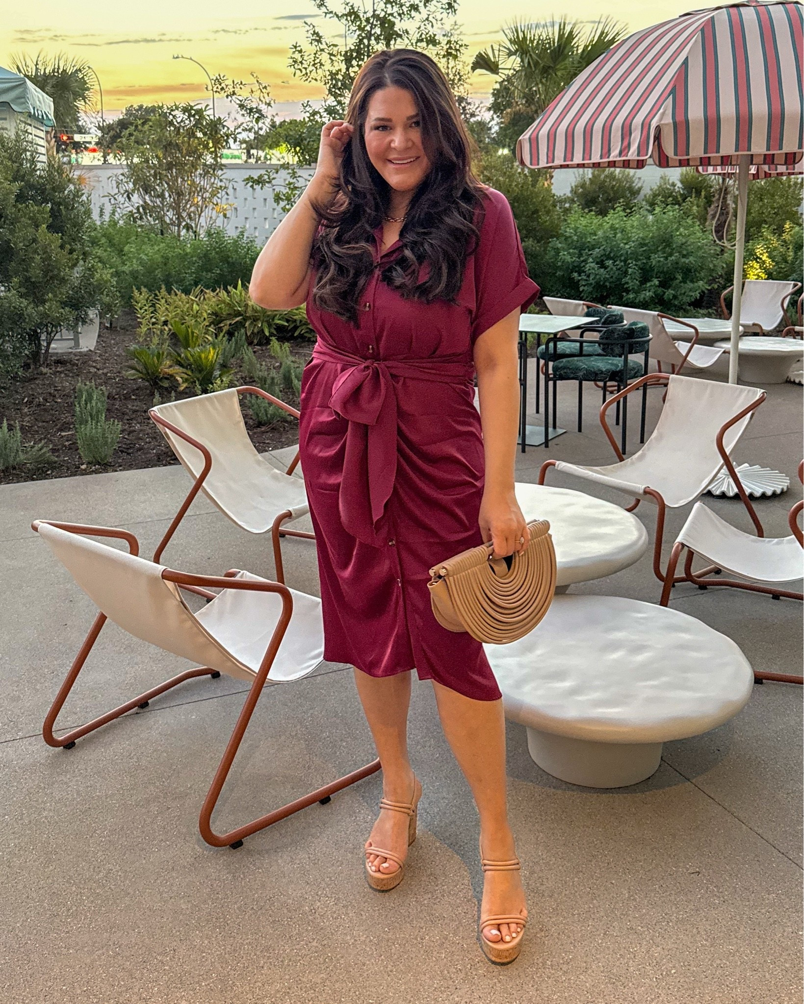 Dress: XL

#LTKCon #LTKMidsize #LTKootd