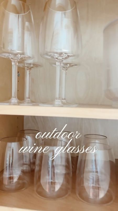 Outdoor wine glasses I am so excited to share! #StylinAylinHome #Aylin

#LTKHome #LTKFindsUnder50