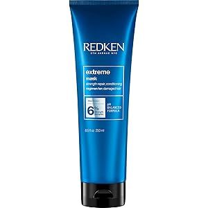 Redken Extreme Mask | Hair Mask for Damaged, Brittle Hair | Fortifies & Strengthens Distressed Ha... | Amazon (US)