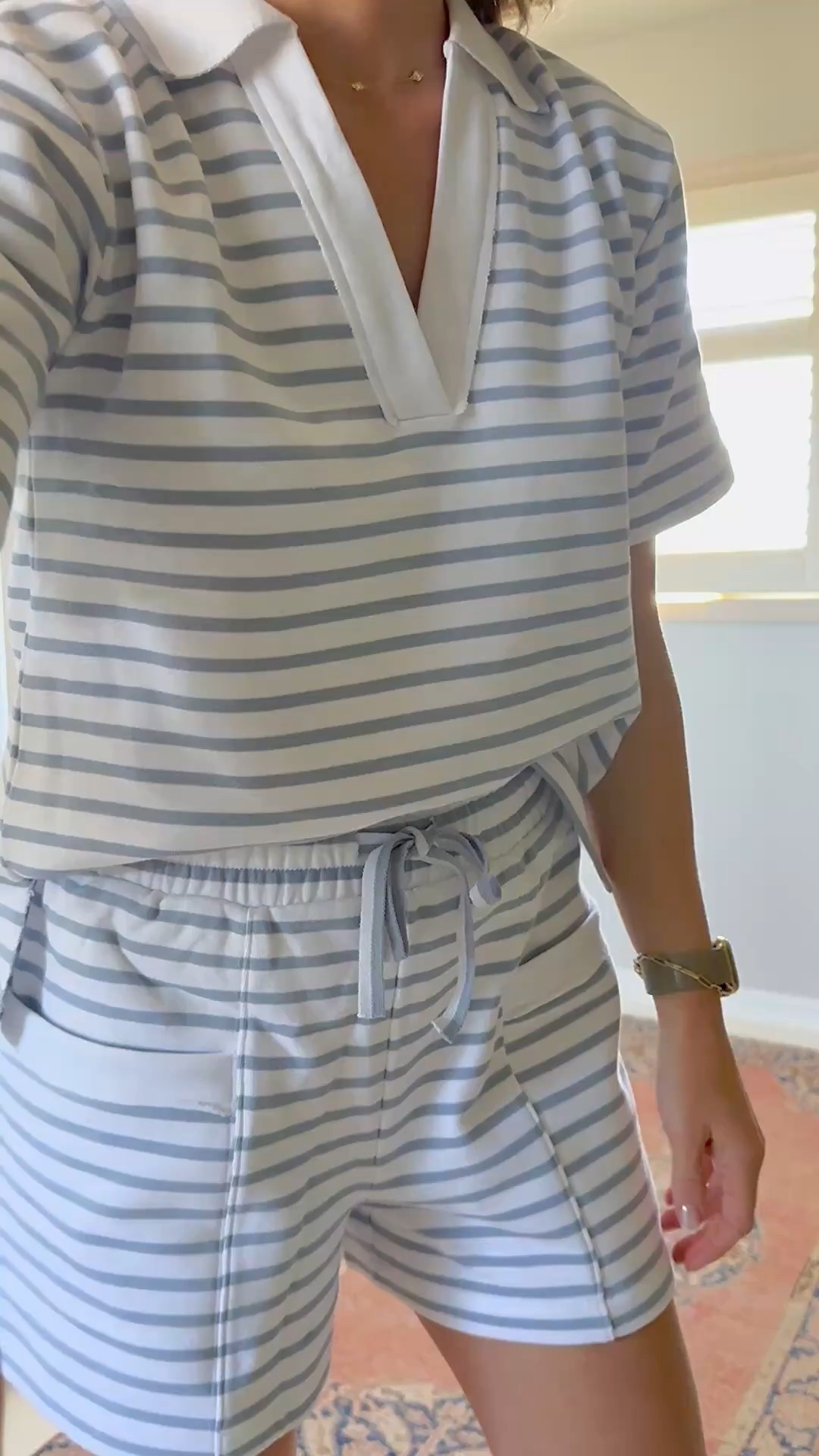 What I’m wearing on the sidelines today 💙 Wearing XS in top and shorts

#LTKStyleTip #LTKActive #LTKFindsUnder100