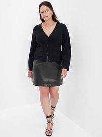 Faux-Leather Mini Skirt | Gap (US)