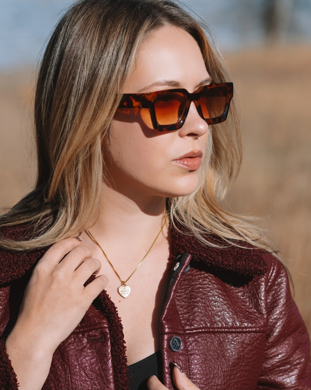 love these repurposed piece from ahava jewels! they take old designer items and repurpose them into jewelry! this necklace is the perfect daily piece, and i also love the mismatched earrings. 

 #LTKGiftGuide