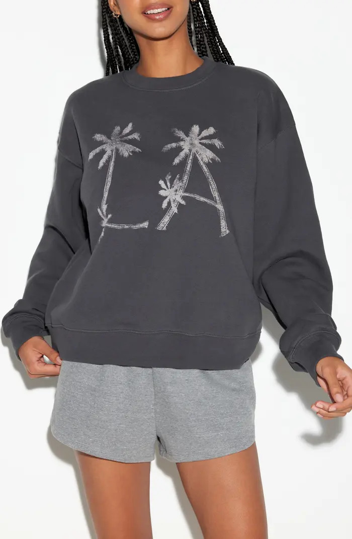 Spiritual Gangster La Brea Cotton Graphic Sweatshirt | Nordstromrack | Nordstrom Rack