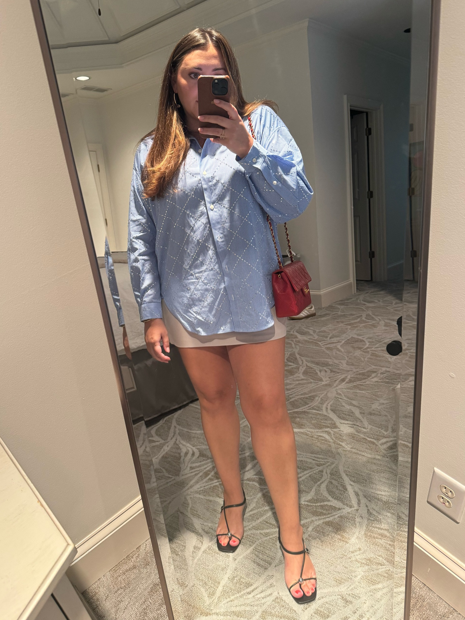I love an oversized shirt with a mini skirt! Loving these new shoes too! 

#LTKSaleAlert #LTKStyleTip