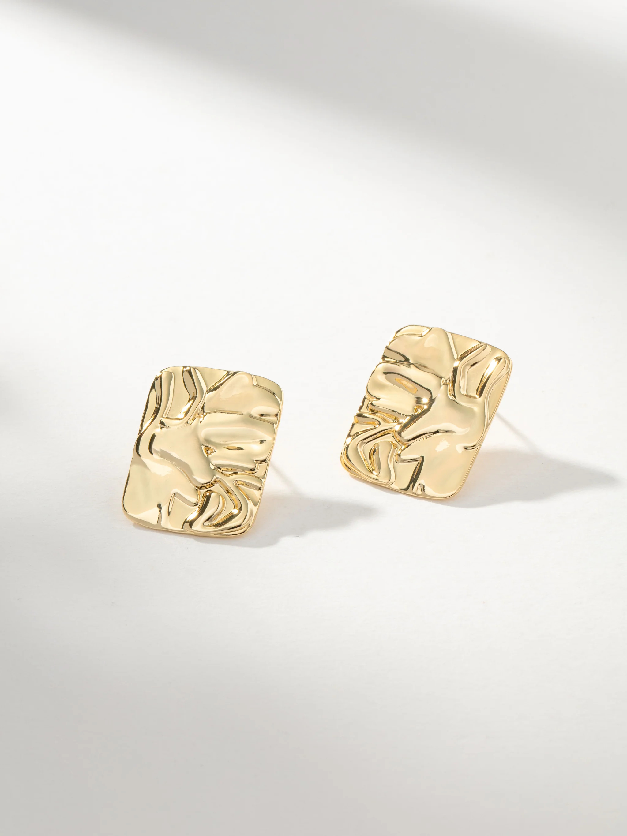 Crushed Statement Stud Earrings | Shop.app