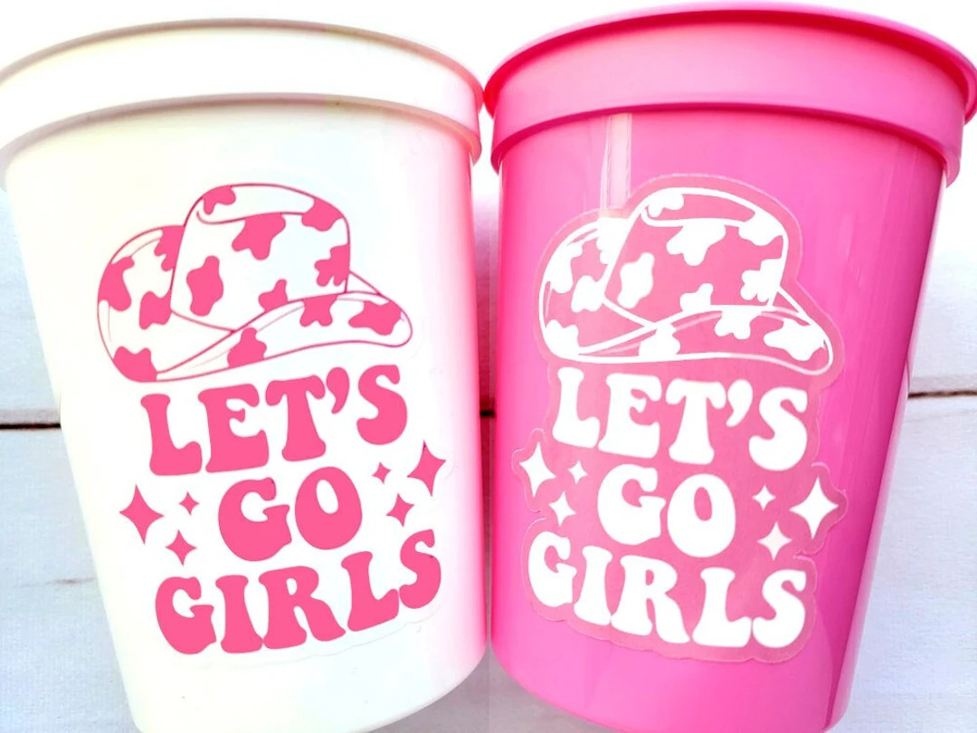 COWGIRL PARTY CUPS - Cowgirl Cups Cowgirl Party Decorations Cowgirl Bachelorette Party Cowgirl Ha... | Etsy (US)