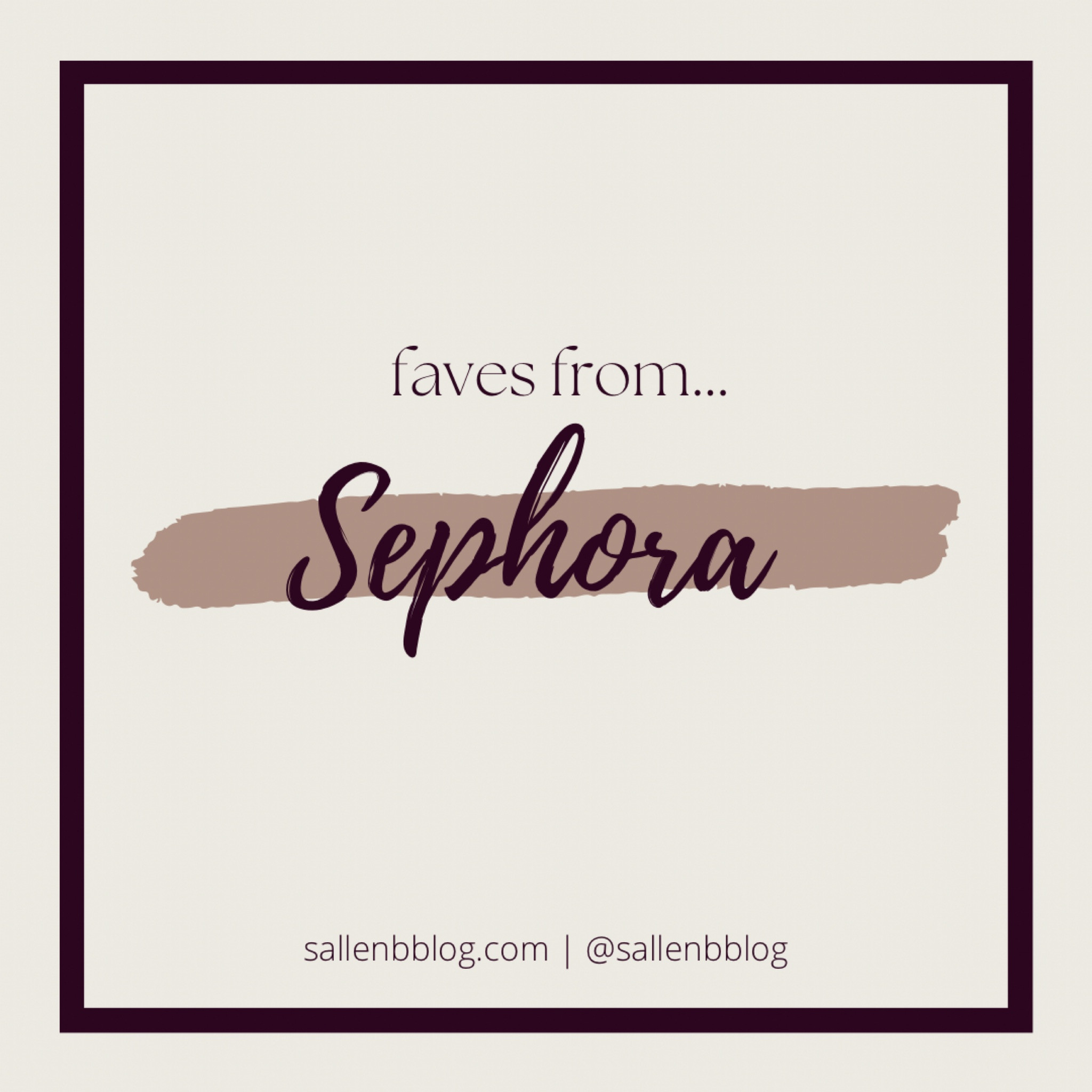 Some new & old favorites from Sephora 💄

#LTKbeauty #LTKunder50