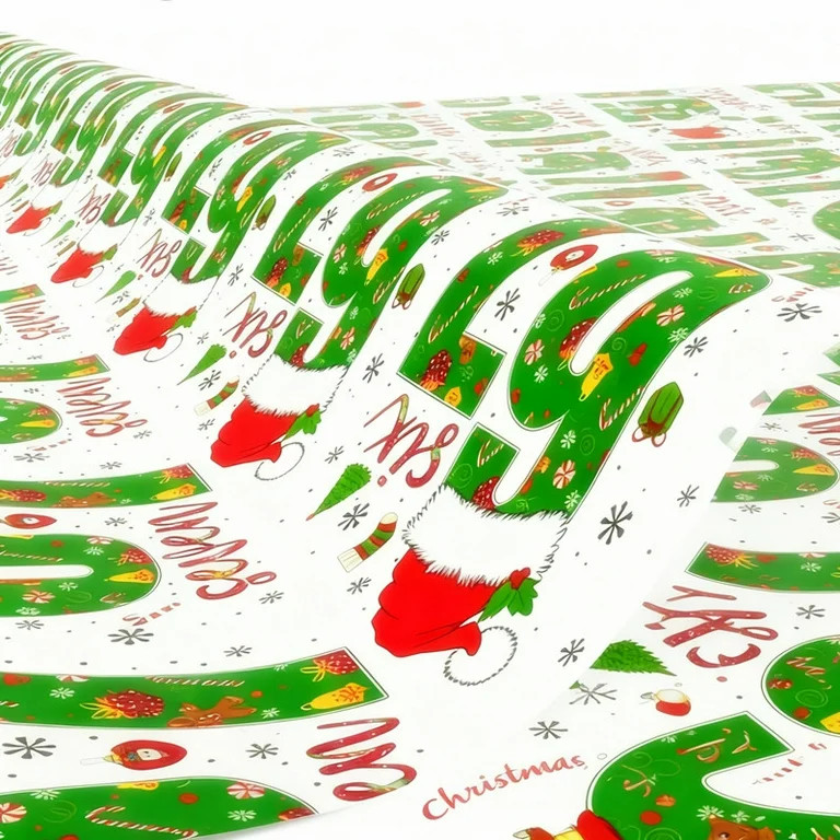 67 Christmas Wrapping Paper, Xmas Gift Wrap, Six Seven Holiday Presents Packaging Papers | Walmart (US)