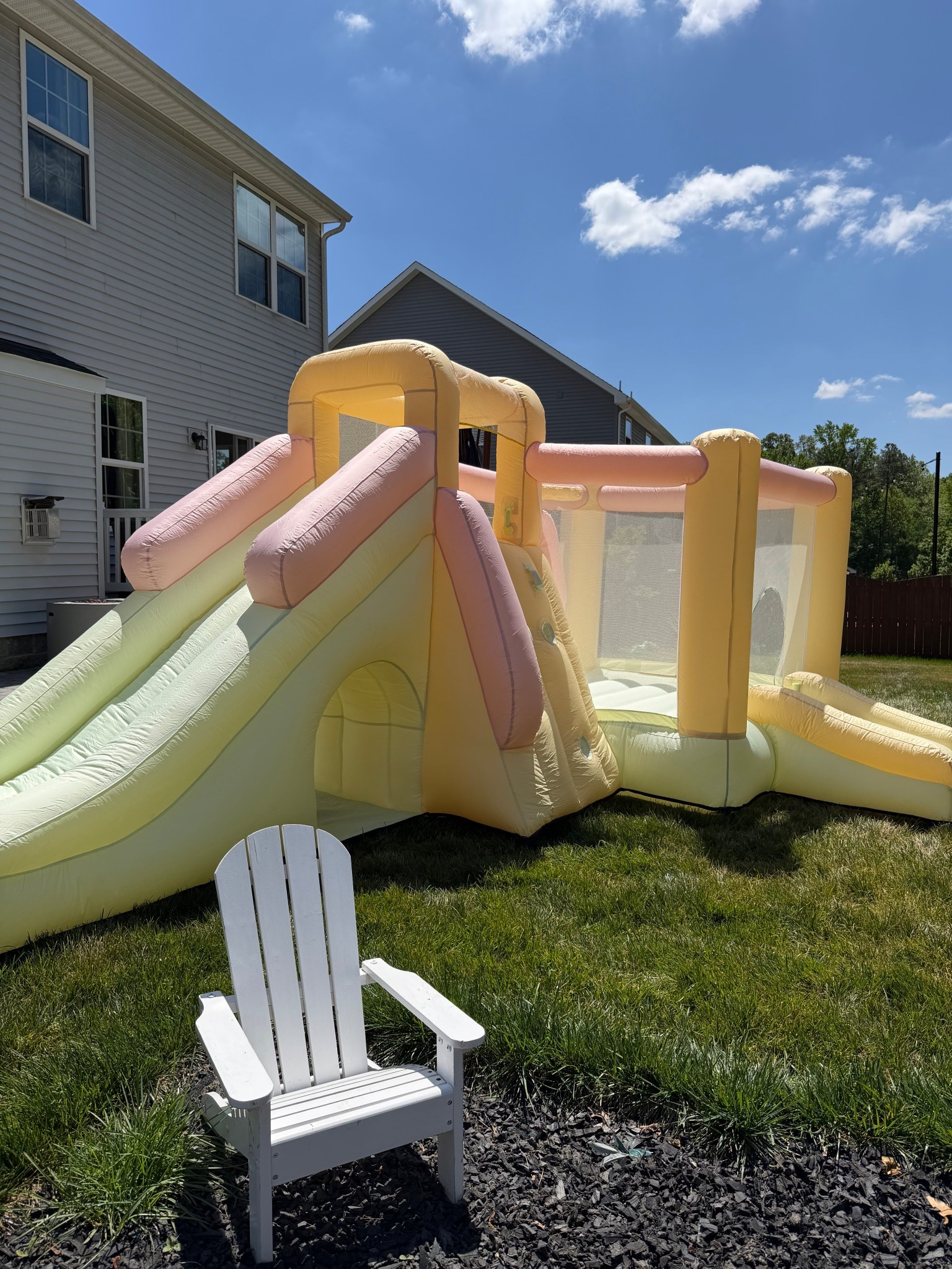 Bounce house for my daughters 2nd birthday 💛🩷 


Toddler gift
Outdoor summer activities 

#LTKKids #LTKmomlife