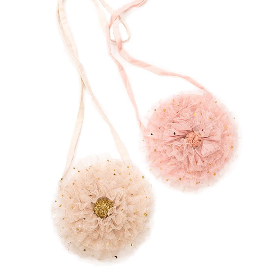 Childs Tulle Shoulder Bag. Tulle Purse. Toddler Bags . Childrens Accessories. Glittery Childs Pur... | Etsy (US)