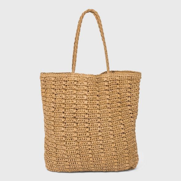 Straw Tote Handbag - Universal Thread™ | Target