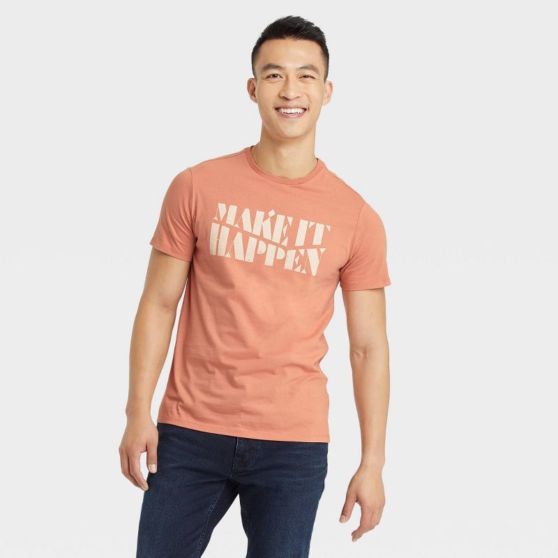 Men's Printed Short Sleeve T-Shirt - Goodfellow & Co™ | Target