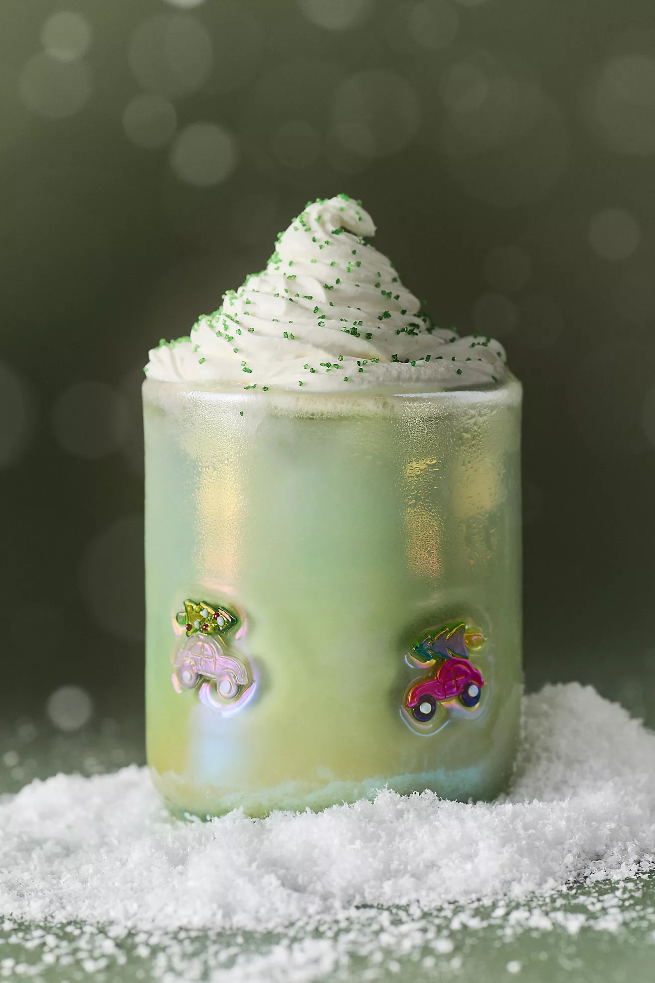 Festive Lustered Icon Juice Glass | Anthropologie (US)
