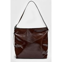 Stradivarius Leather effect bucket bag Brown OS | Stradivarius (UK)