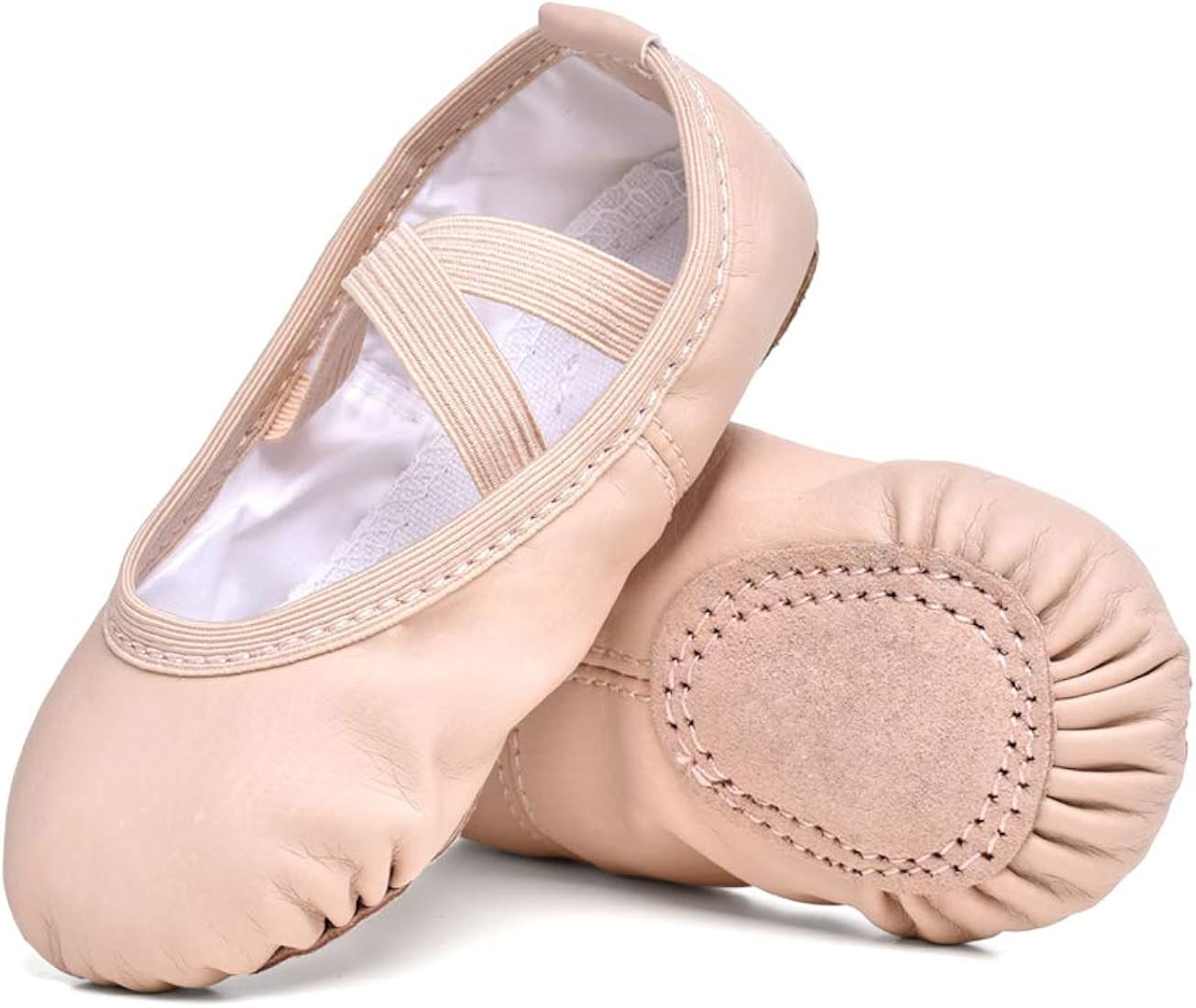 Stelle Ballet Shoes for Girls Toddler Ballet Slippers Soft Leather Boys Dance Shoes for Toddler/L... | Amazon (US)