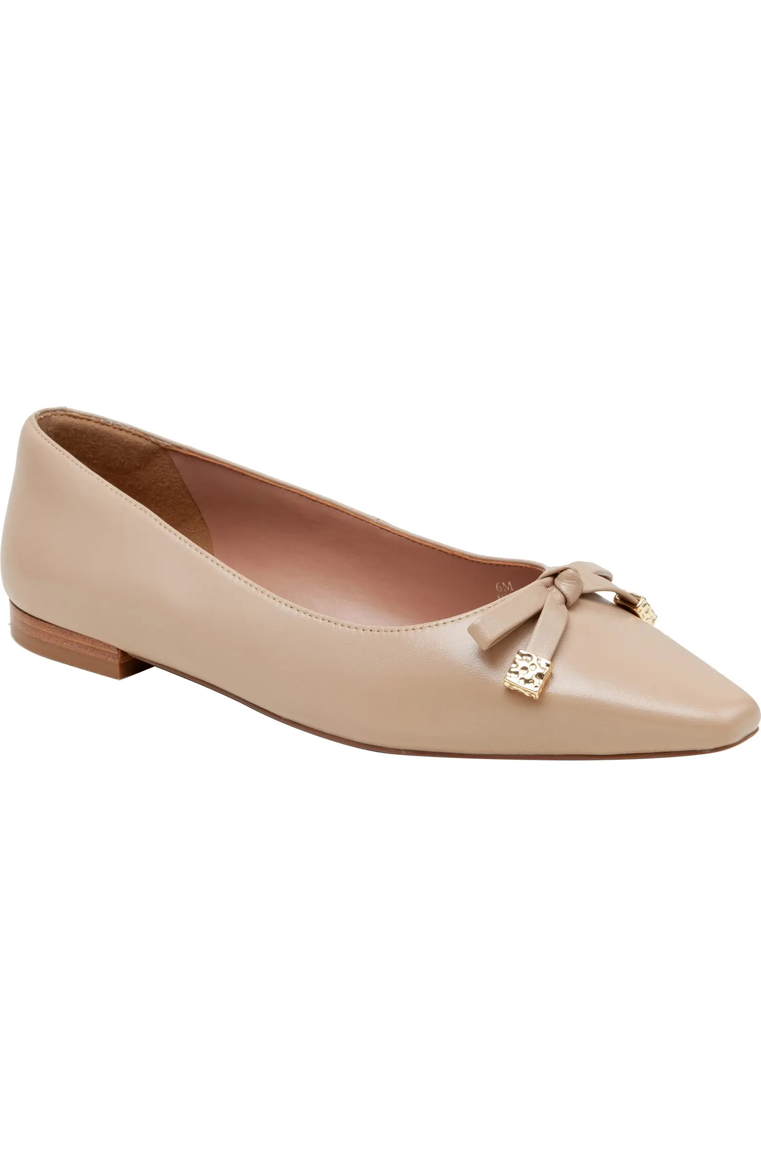 Nicolis Pointed Toe Flat (Women) | Nordstrom