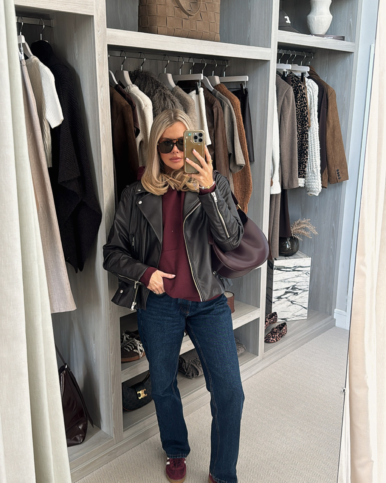 This H&M leather jacket is SO nice!! 🤎

#LTKuk #LTKeurope #LTKautumn