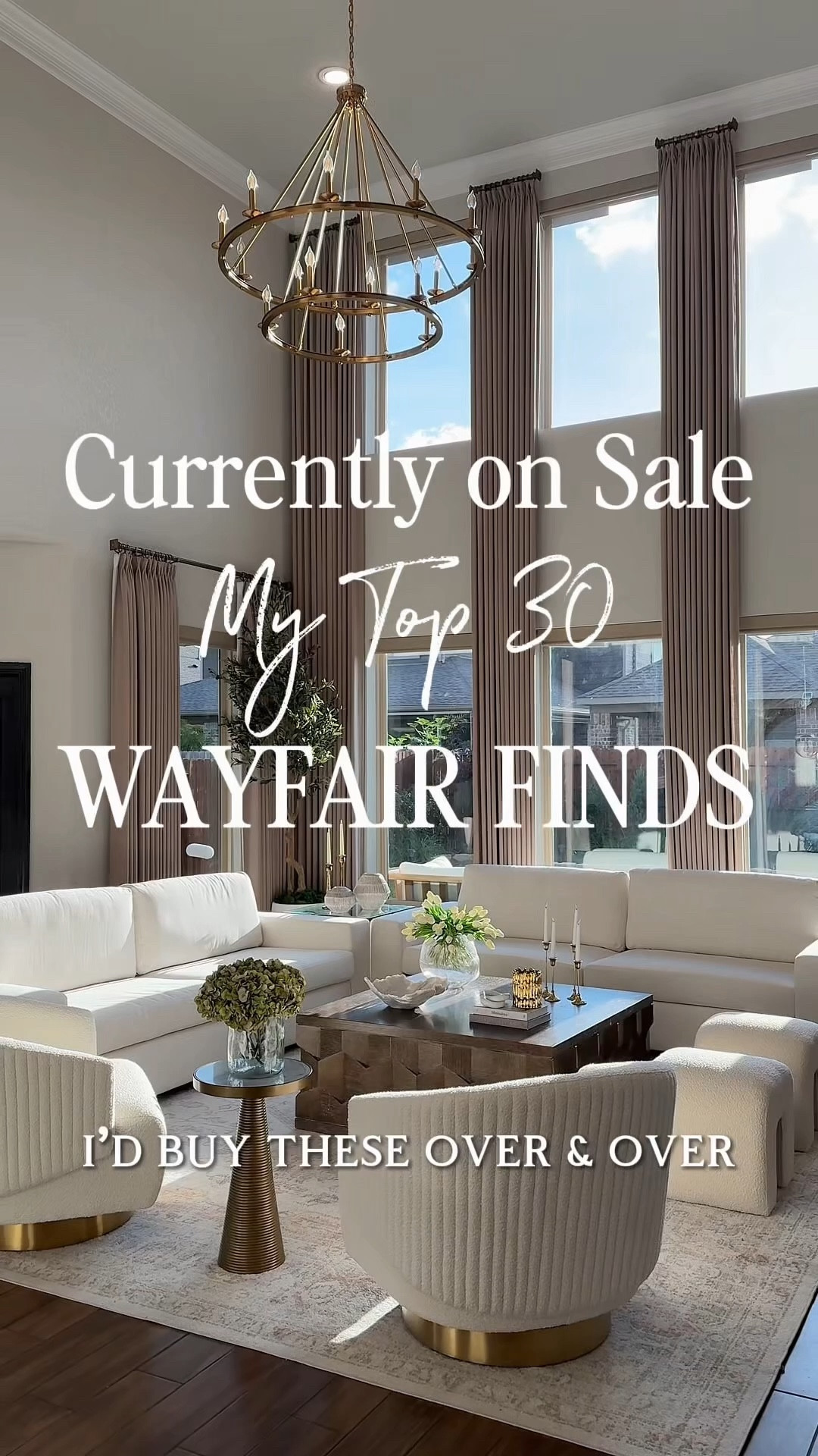 @Wayfair Spring Cyber Week starts March 19 and the deals are BIG.

Up to 80% off
Free shipping sitewide

#ad #wayfairpartner #wayfair @Wayfair 


#LTKSaleAlert #LTKHome