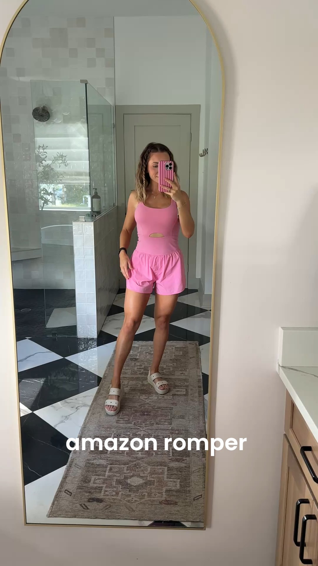 Amazon romper (size small) for an outdoor baby shower + my favorite crocs on Amazon! 

#LTKFindsUnder50 #LTKActive #LTKSeasonal