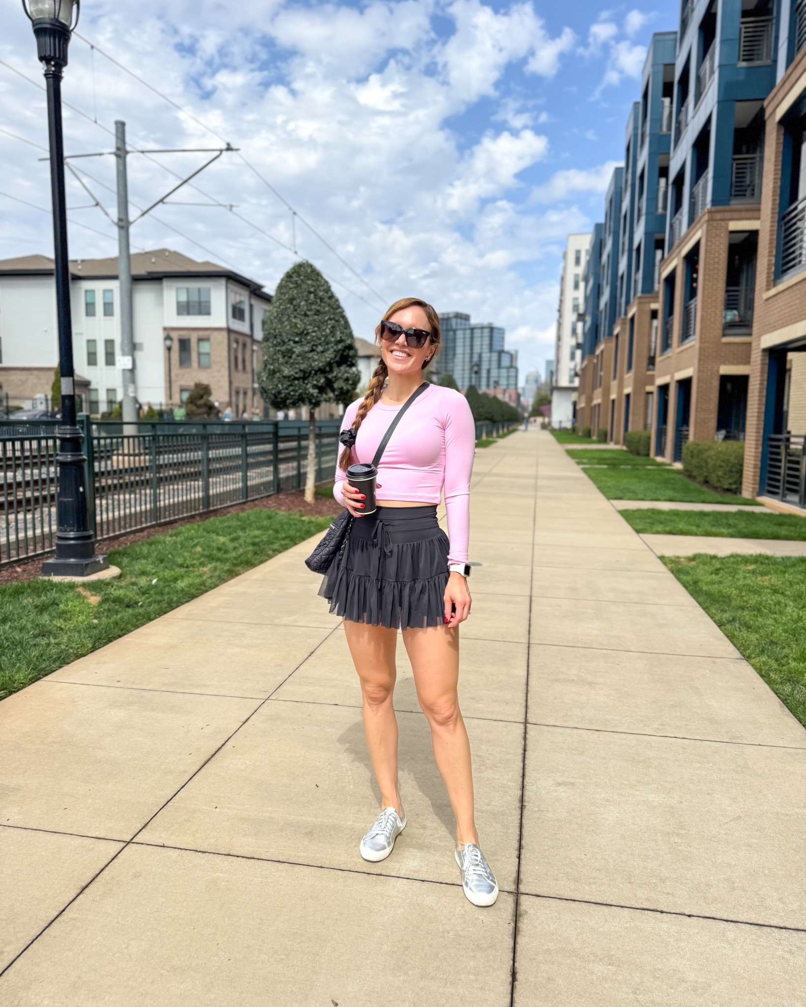 This is my new happy outfit! I’m in a small in the POPFLEX skirt and top. Big fan!

#LTKActive #LTKFindsUnder100